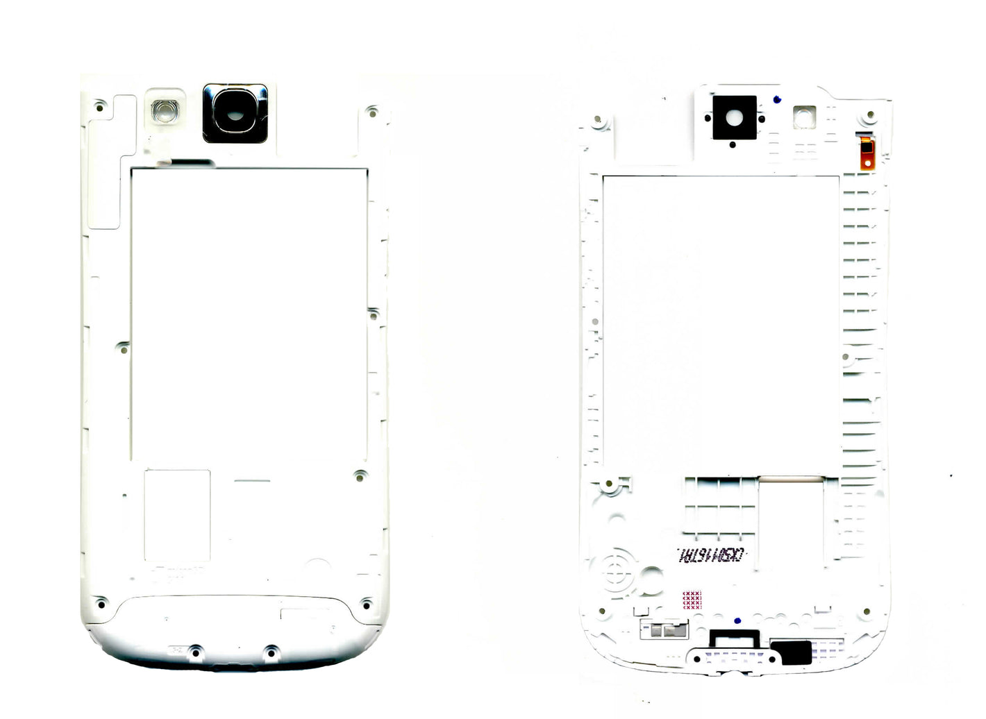 GALAXY S3 NEO FRAME POSTERIORE WHITE