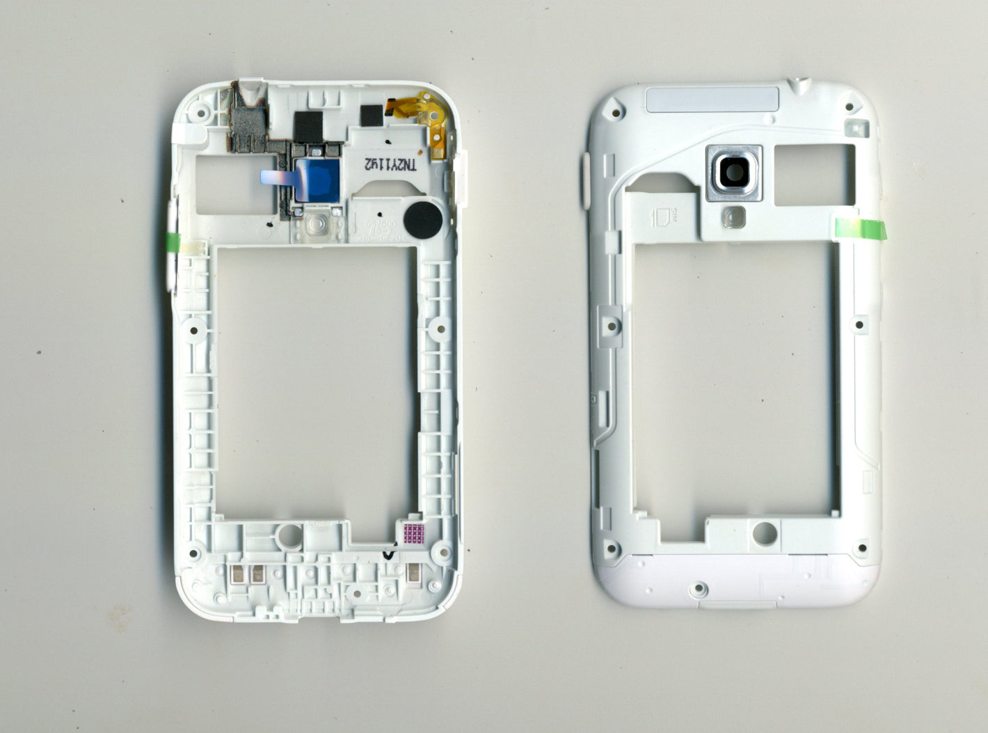 GALAXY ACE PLUS FRAME POSTERIORE WHITE