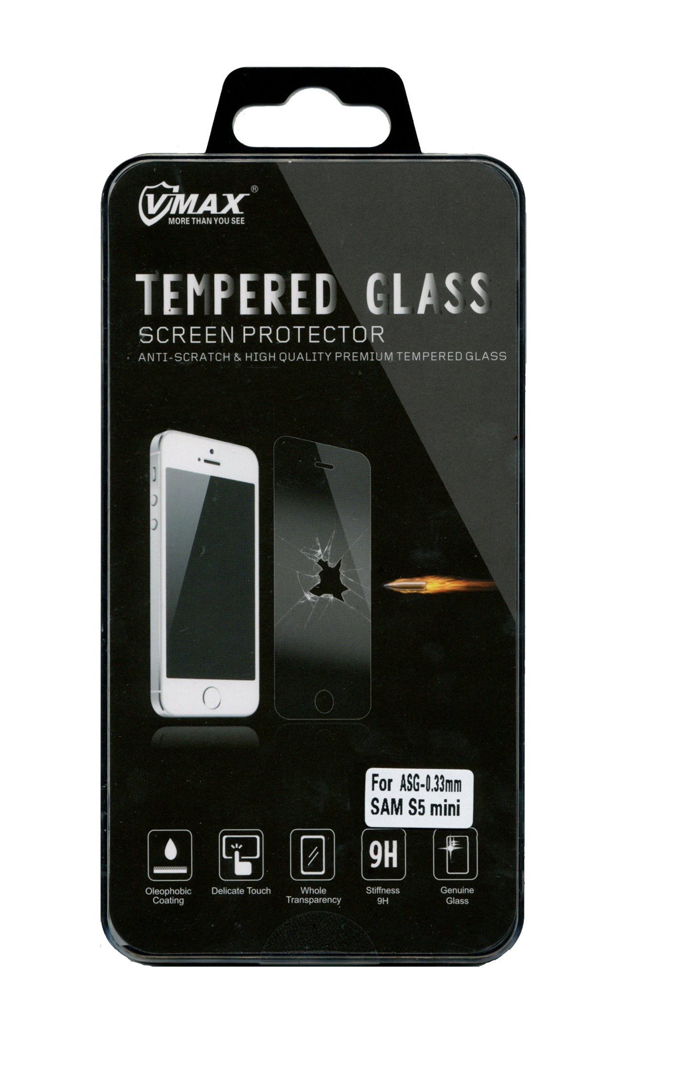 GALAXY S5 MINI PELLICOLA VETRO TEMPERATO