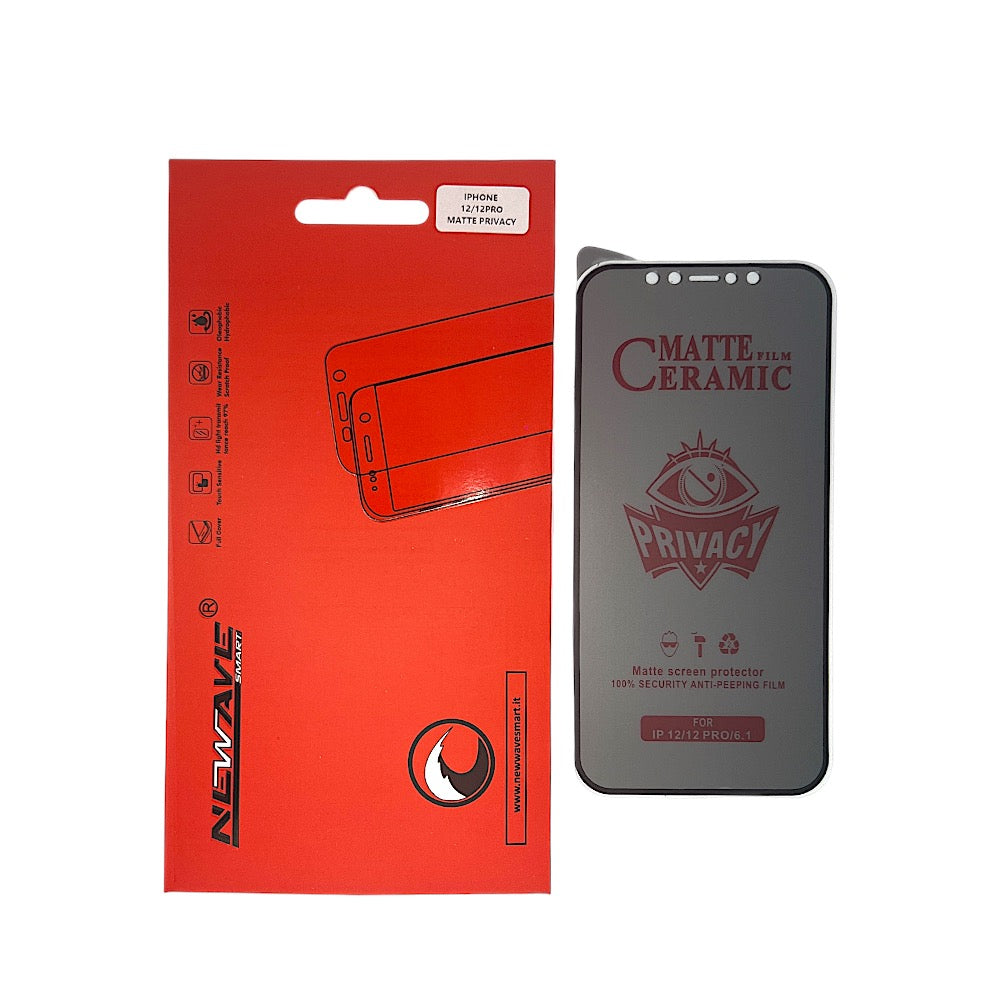 IPHONE 12 PELLICOLA PRIVACY CERAMICA 12 PRO