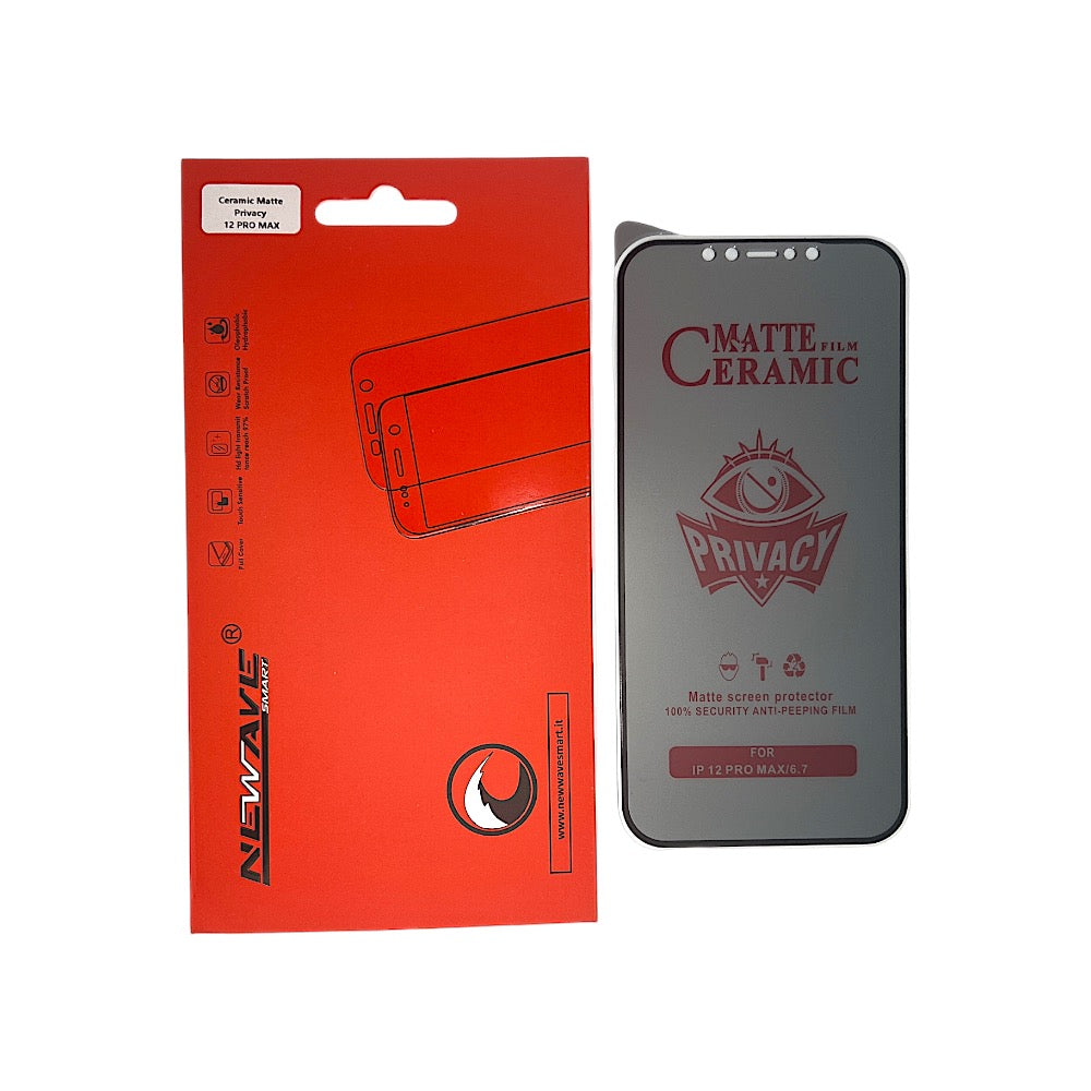 IPHONE 12 PRO MAX PELLICOLA CERAMICA PRIVACY