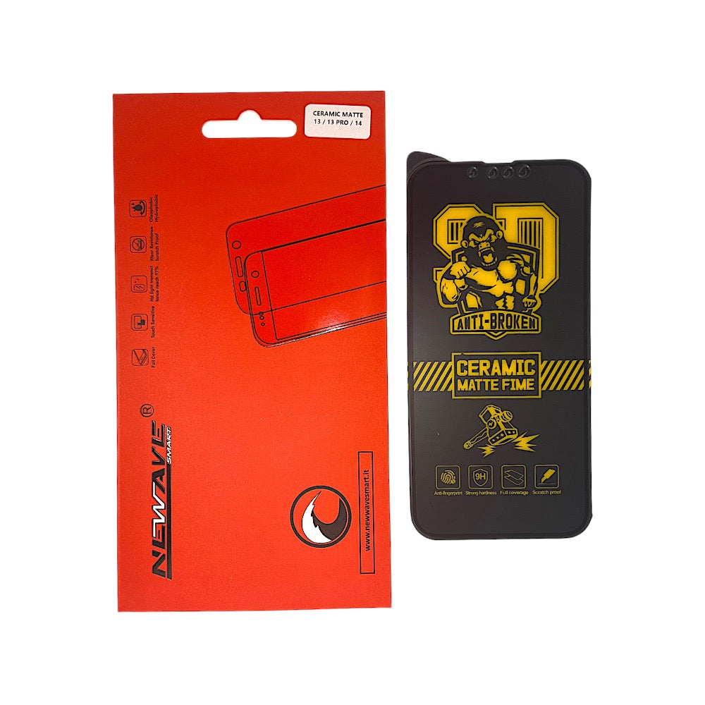 IPHONE 13 PELLICOLA MATTA CERAMICA 13 PRO 14