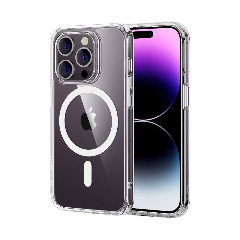 IPHONE 14 PRO MAX CUSTODIA MAGNETIC TRASPARENTE US