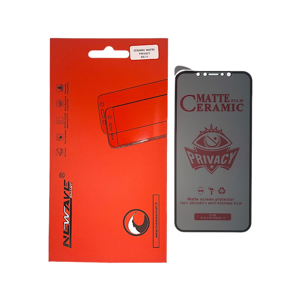 IPHONE XR PELLICOLA PRIVACY CERAMICA IPHONE 11