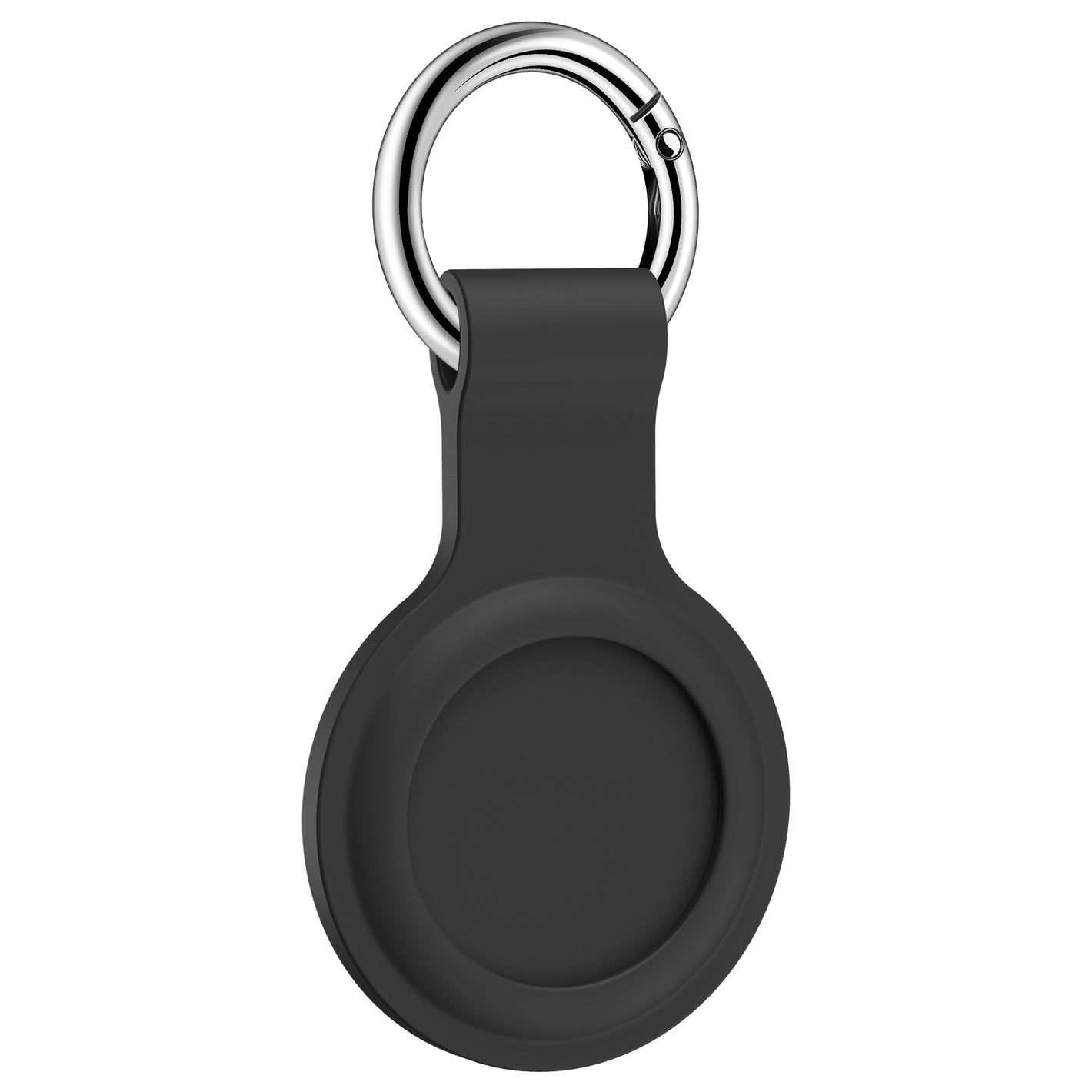 CUSTODIA IN SILICONE PER AIRTAG BLACK