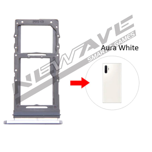 GALAXY NOTE 10 PLUS SLOT SIM WHITE N975