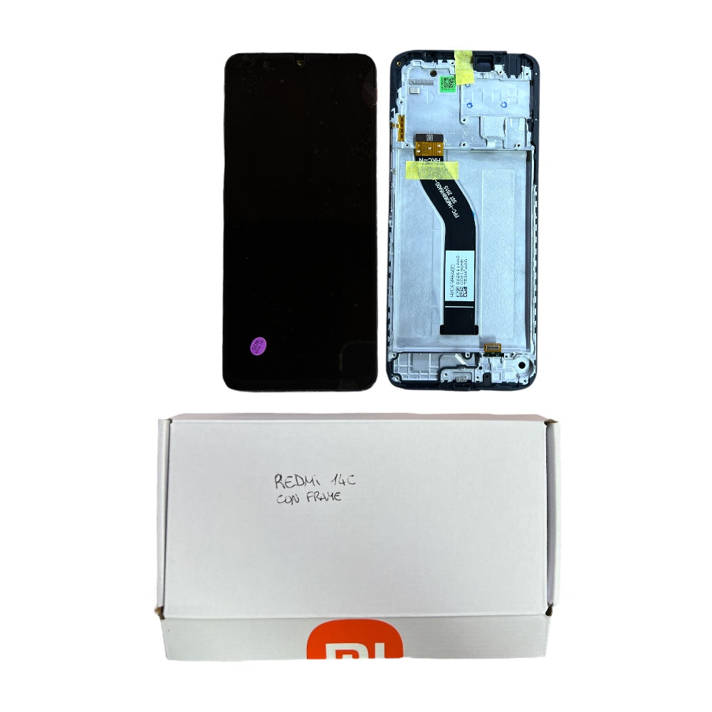 XIAOMI REDMI 14C LCD SERVICE PACK CON FRAME