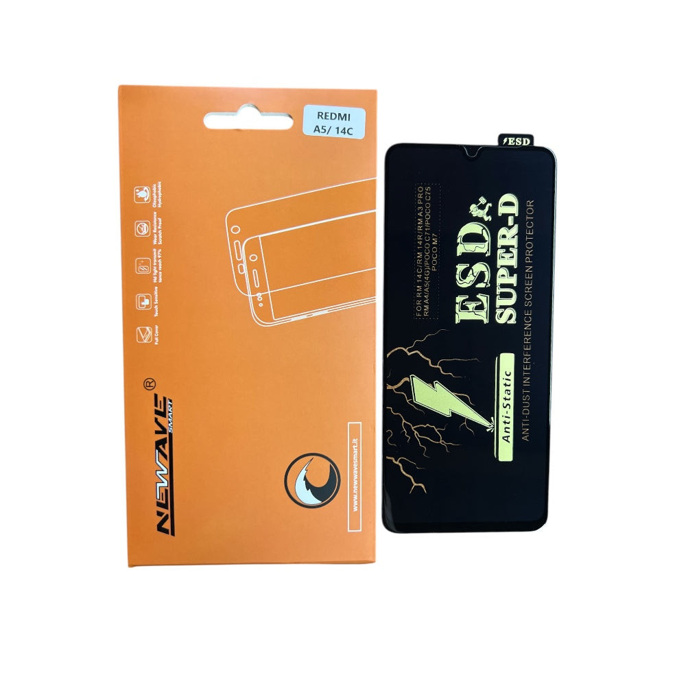 XIAOMI REDMI 14C PELLICOLA IN VETRO ESD SUPER D
