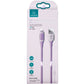 CAVO USB TO LIGHTNING BICOLOR PURPLE 1MT USAMS SJ5