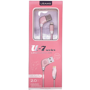 CAVO LIGHTNING PINK US SJ134 2.0A 1000MM USAMS