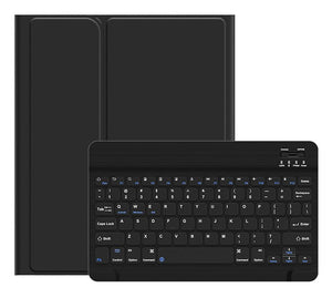 IPAD 7TH 8TH 9TH CUSTODIA BLACK + KEYBOARD BLACK