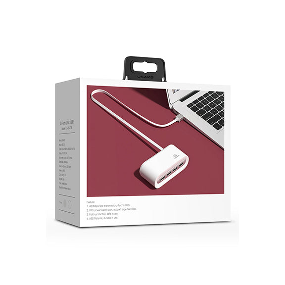 CARICATORE 4 PORTE USB WHITE SJ238FX01 USAMS