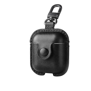 AIRPODS LEATHER CUSTODIA IN PELLE BLACK BH475P01 U