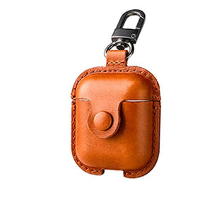 AIRPODS LEATHER CUSTODIA IN PELLE BROWN BH475P02 U