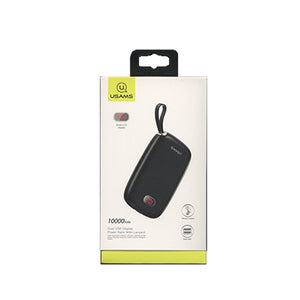 POWER BANK CON DISPLAY 10000 MAH BLACK PB17 USAMS