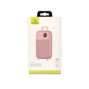 POWER BANK DUAL USB 1000MHA PINK PB29 USAMS