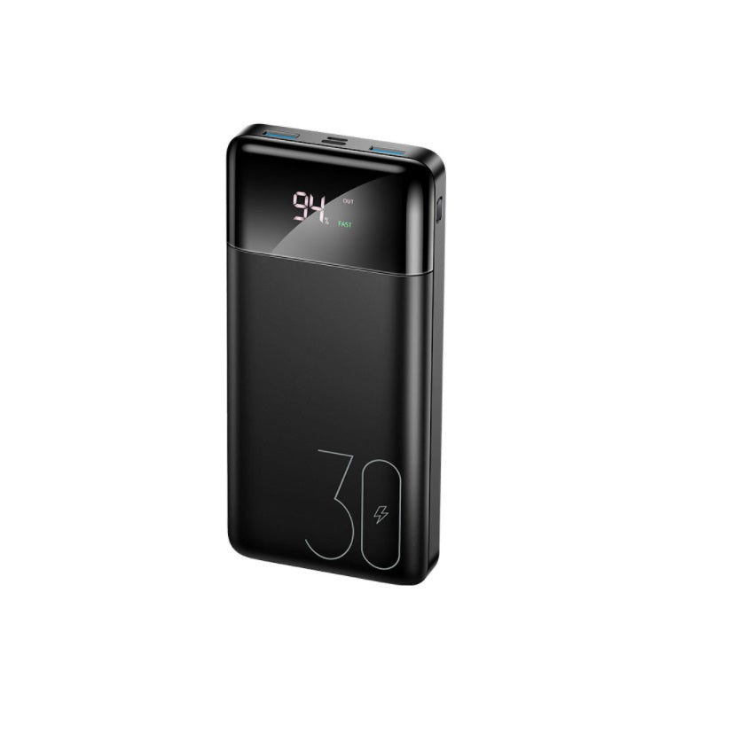 POWER BANK RICARICA RAPIDA 30000AMH NERA PB38