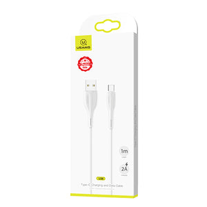 CAVO TYPE C 1MT WHITE US SJ372 B01 U38 USAMS