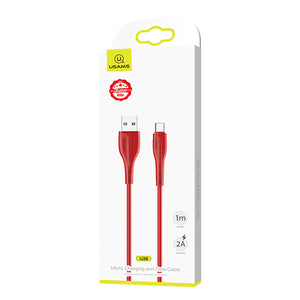 CAVO TYPE C 1MT RED US SJ372 B02 U38 USAMS