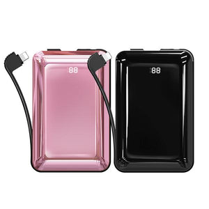 POWER BANK CON CAVO LIGHTNIG 8000 MAH PINK PB40 US