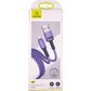 CAVO LIGHTNING RICARICA + DATI 1M PURPLE U52 USAMS