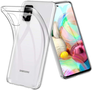 GALAXY A71 COVER IN TPU TRASPARENTE