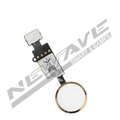 IPHONE HOME BUTTON UNIVERSALE GOLD NO BLUETOOTH