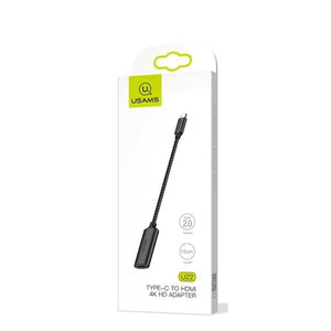 ADATTATORE TYPE C HDMI 4K BLACK U22 USAMS