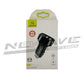 ALIMENTATORE AUTO C13 2.1A DUAL USB BLACK USAMS