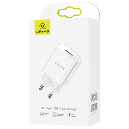 ALIMENTATORE USB WHITE CC075TC01 T18  USAMS