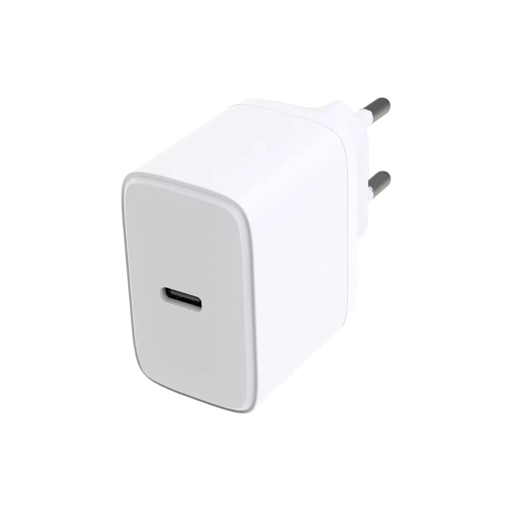 ALIMENTATORE TYPE C PD 20W FAST CHARGER BIANCO