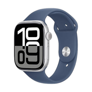 APPLE WATCH SERIE 10 GPS 46MM SILVER DENIM M/L ITA