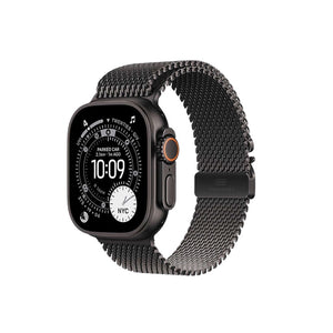 APPLE WATCH ULTRA 3 49MM BLACK TITAN  CASE MILANES