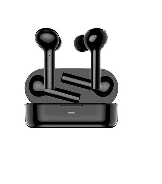 AURICOLARE BLUETOOTH DUAL EARPHODS BLACK LA SERIES