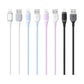 CAVO USB TO LIGHTNING BICOLOR WHITE 1MT USAMS SJ59