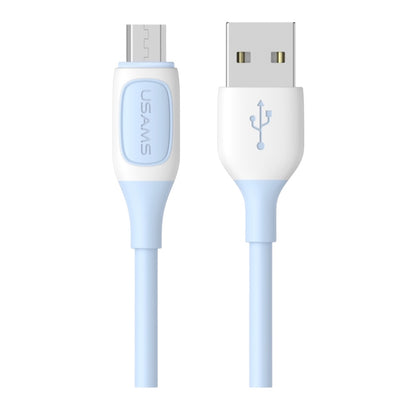 CAVO MICRO 2A USB BICOLOR  BLUE 1M USAMS SJ597