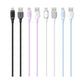 CAVO MICRO 2A USB BICOLOR BLACK 1M USAMS SJ597