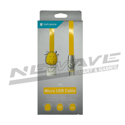 CAVO MICRO USB COW YELLOW ROCK SPACE