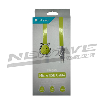 CAVO MICRO USB DRAGON GREEN ROCK SPACE