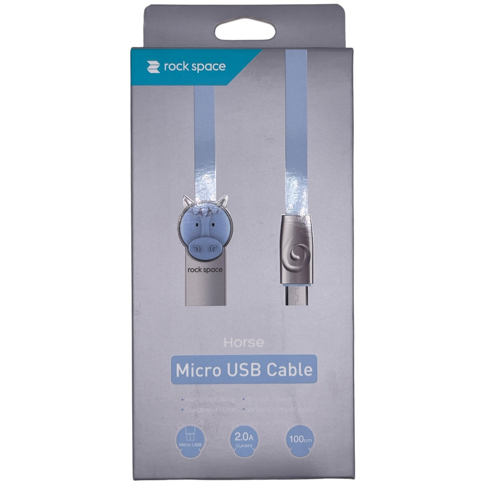 CAVO MICRO USB HORSE BLUE ROCK SPACE