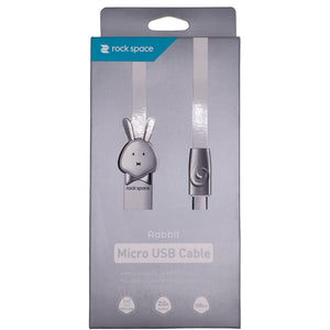 CAVO MICRO USB RABBIT WHITE ROCK SPACE