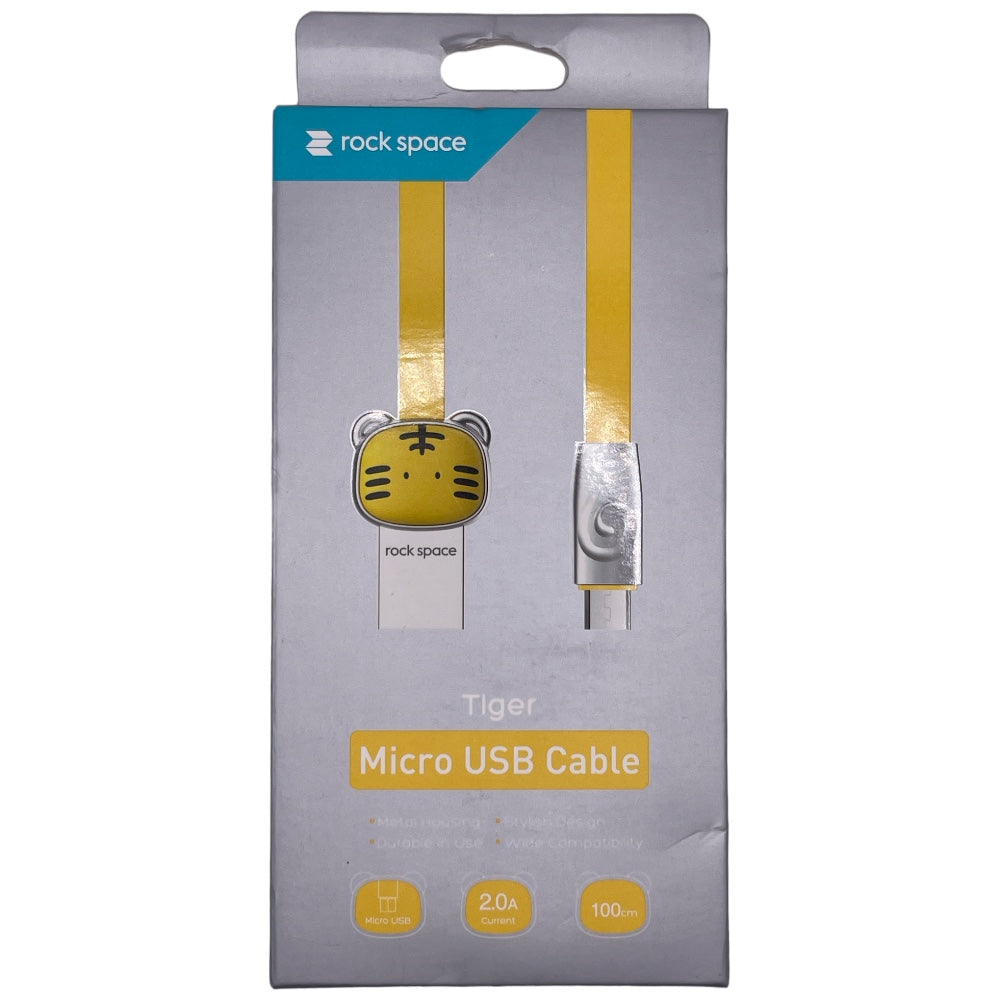 CAVO MICRO USB TIGER YELLOW ROCK SPACE