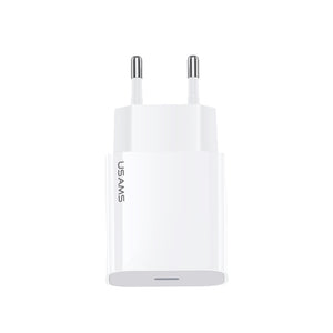 ALIMENTATORE FAST TRAVEL 20 W WHITE CC118 USAMS