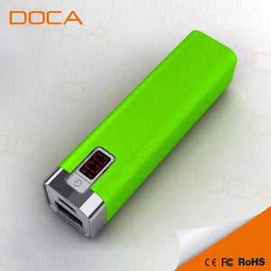 POWER BANK DOCA 2600 MAH GREEN