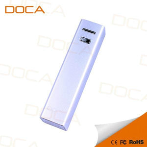 POWER BANK DOCA 2600 MAH SILVER
