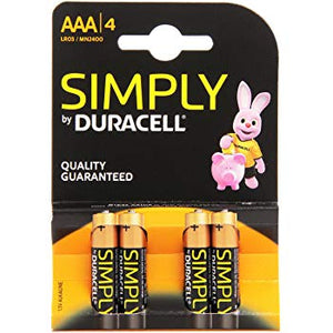 DURACELL SIMPLY MINI STILO AAA 4