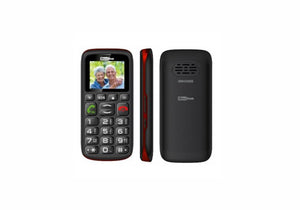 MAXCOM MM428BB BLACK RED DUAL SIM