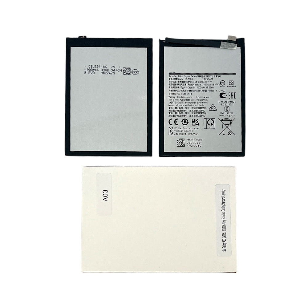 GALAXY A03 BATTERIA ORIGINAL QUALITY NEW