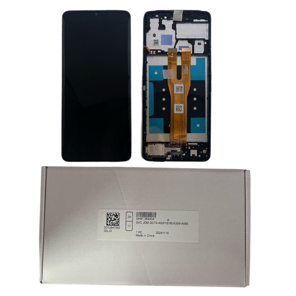 GALAXY A06 2024 LCD SERVICE PACK BLACK