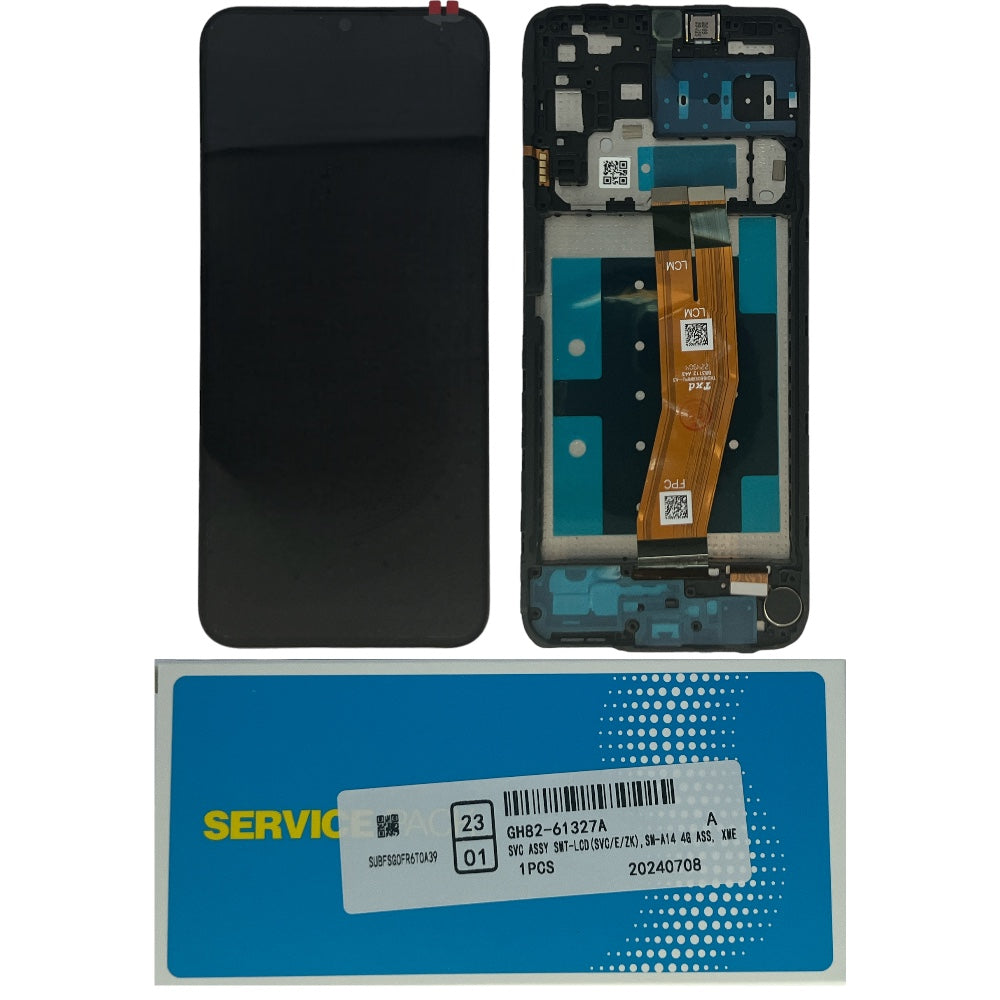 GALAXY A12 2021 LCD ORIGINALE CON FRAME NWS A127
